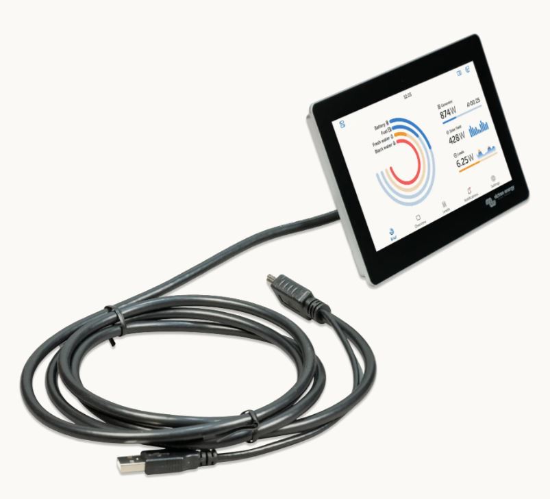 Victron Cerbo GX Touch 70 flush